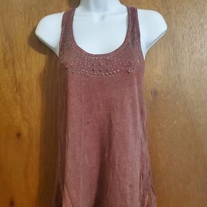 Maurices Twist back studded tank top